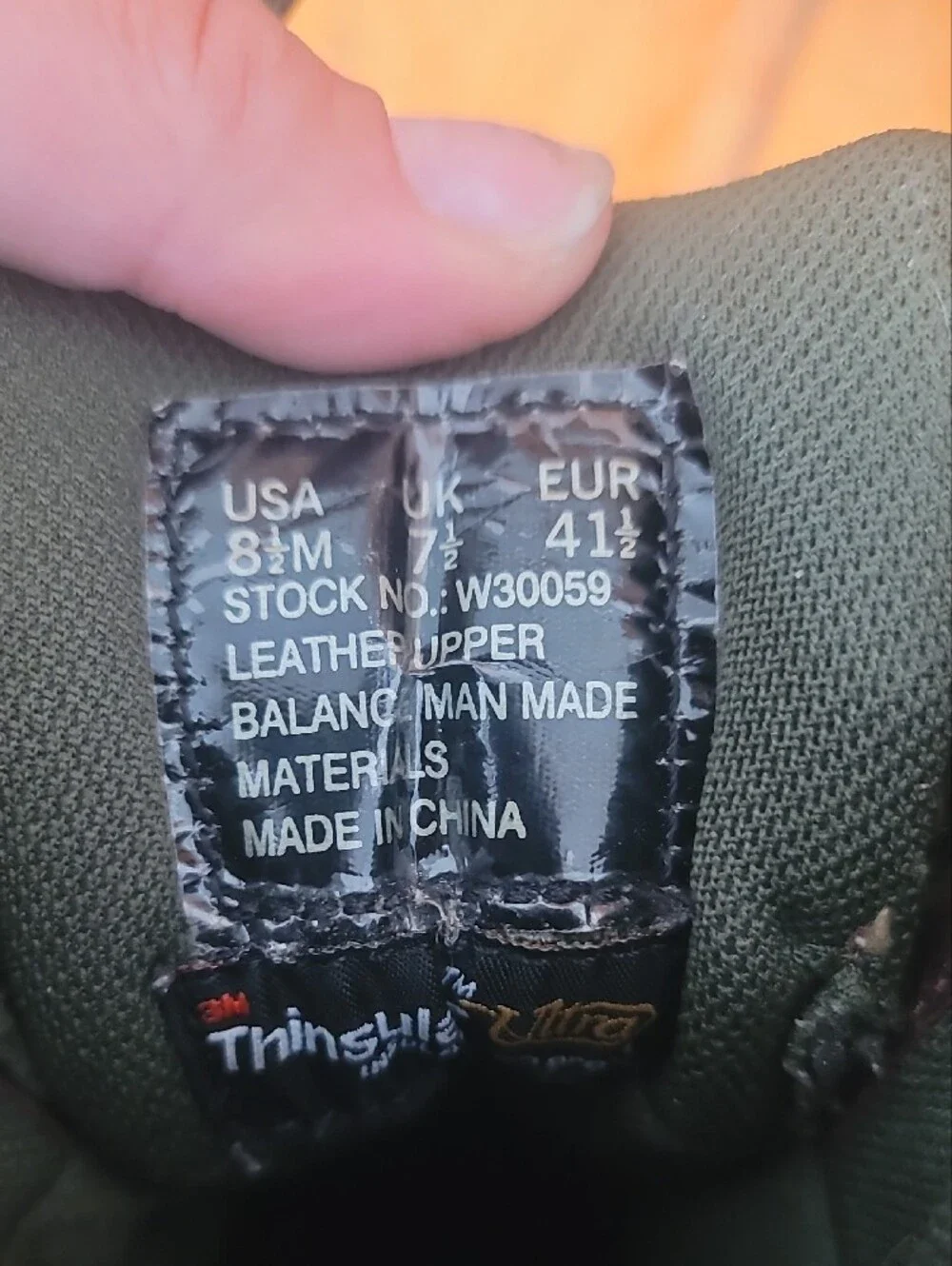3M Thinsulate insulated men